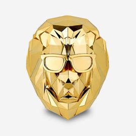 [SCENTMONSTER] Lonely Lion – Pure Gold _Premium Car air freshener, Real Metal Body, 100% Harmless Natural Fragrance _ Made in KOREA